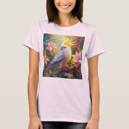 Iridescent Vinge Cockatiel Fantasy Bird T Shirt
