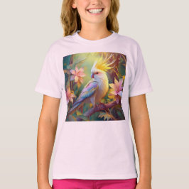 Iridescent Vinge Cockatiel Fantasy Bird T Shirt