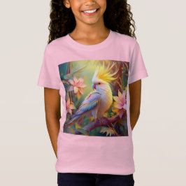 Iridescent Vinge Cockatiel Fantasy Bird T Shirt