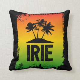Irie Jamaican Patois Chill Out Hej Black Sunset Kudde