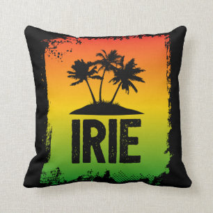 Irie Jamaican Patois Chill Out Hej Black Sunset Kudde