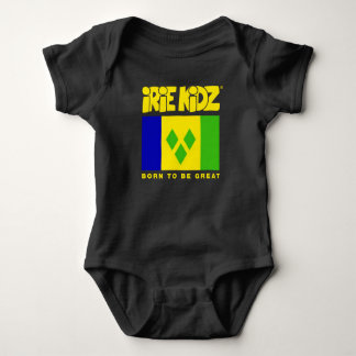 iRiE KiDZ® 'St. Vincent Flagga, Bodykostymer T Shirt