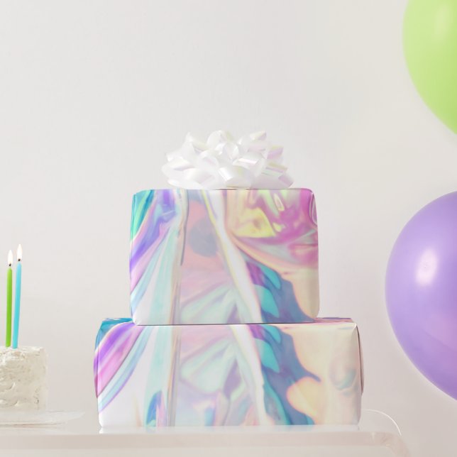 Irifallence HoloGraph Mönster Presentpapper (Festgåvor)