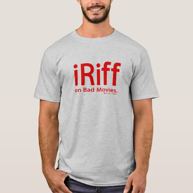 iRiff (på dåligafilmer) T Shirt (Framsida)