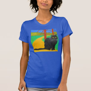 Irinaen katten som är kommande ut ur skogen tee