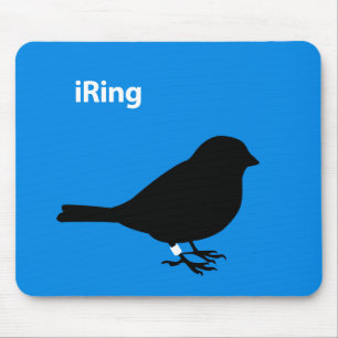 iRing blått Musmatta