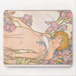 Iris (1897) av Alphonse Mucha Musmatta
