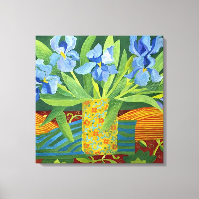 Iris 2014 canvastryck (Framsida)