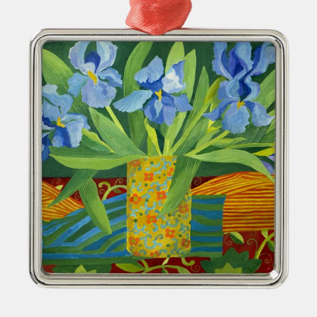 Iris 2014 julgransprydnad metall (Framsidan)