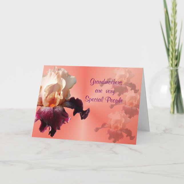 Iris [2] - skräddarsy för någon occasin kort (Framsida)