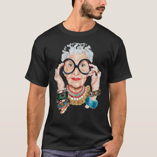 iris apfel Essential T-Shirt (Framsida)
