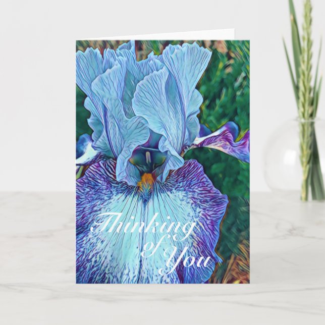 Iris Art "Thinking of You" Kort (Framsida)