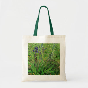 Iris av Vincent van Gogh, Vintage trädgårdsblommor Tygkasse