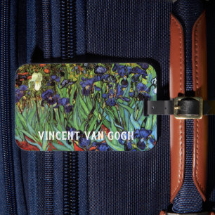 Iris av Vincent van Gogh, Vintage Trädgårdskonst Bagagebricka