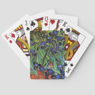 Iris av Vincent van Gogh, Vintage Trädgårdskonst Spel Kort