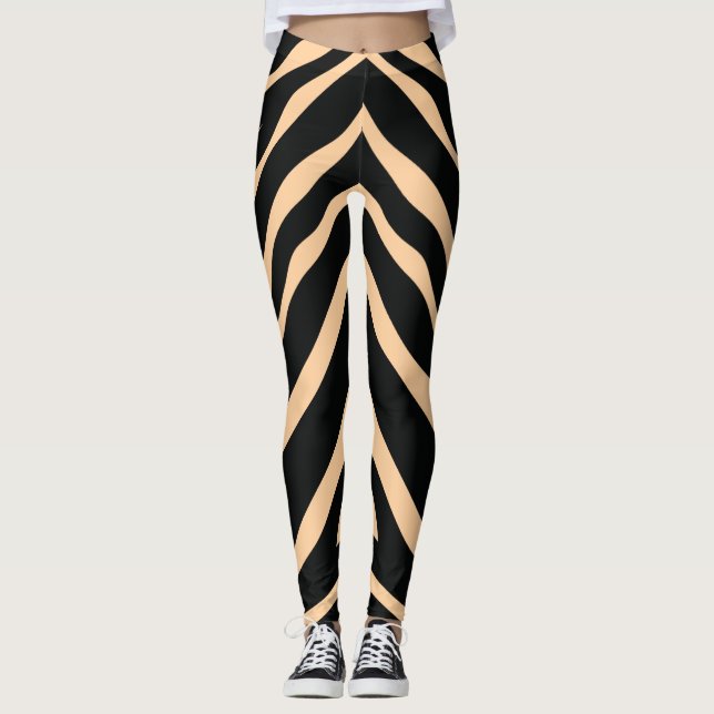 iris black linear towy leggings (Framsida)