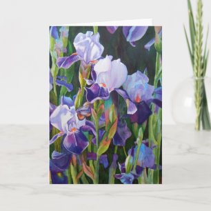 Iris Blomsterträdgård Kort