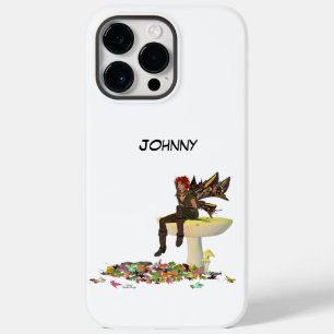 Iris Boy Fairy on Mushroom iPhone / iPad case