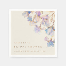 Iris Bröllopsdusch Pappersservett