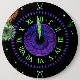 Iris Clock Lila Button Knapp