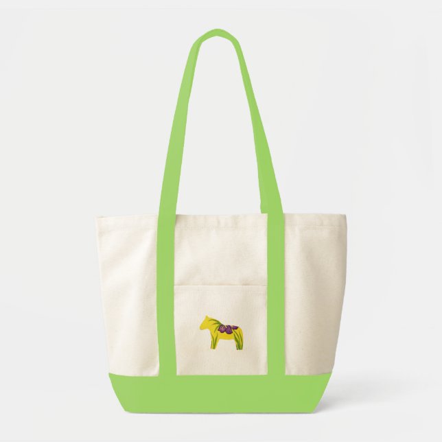 Iris Dala Horse Bag Tygkasse (Framsidan)