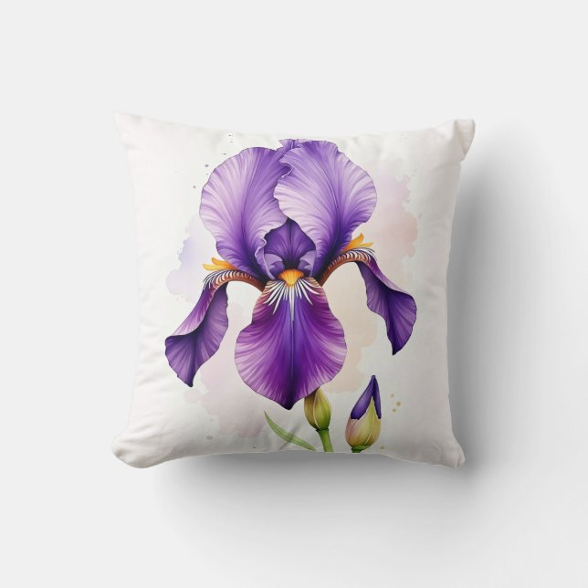 Iris Dekorativ kudde (Framsida)