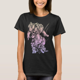 Iris Digital Art Sketch Transparens Tshirt T Shirt