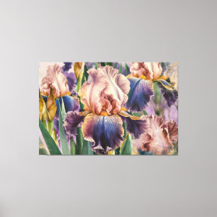 *~* IRIS Fantasy Blommigt TV2 Stretched Kanvastryc Canvastryck