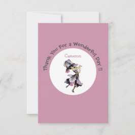 Iris - Fleur-de-Lis Whimsical Blomsterfest Firande Tack Kort