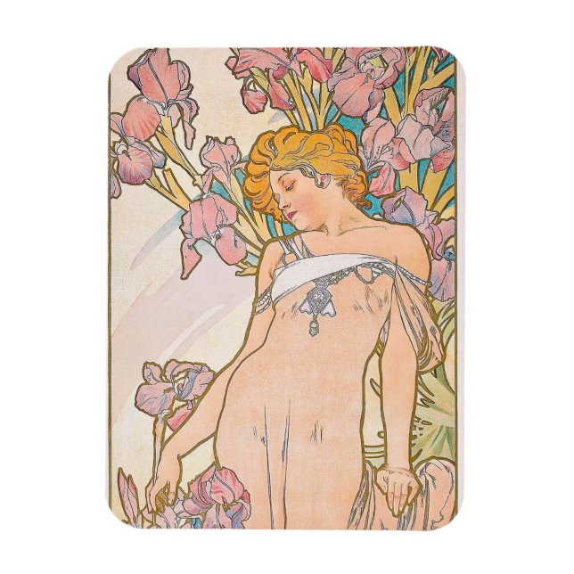 Iris Flexible Photo Magnet (Vertikal)