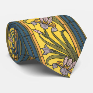 Iris Flower Art nouveau-glaset Mönster Slips