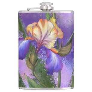 Iris Flower-kolv Fickplunta