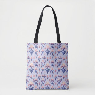 Iris Flower Mönster Tygkasse