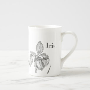 Iris för att anpassa eller anpassa benporslin mugg