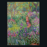 Iris Garden at at Giverny av Claude Monet Anteckningsbok<br><div class="desc">Iris Garden vid Giverny målad av Claude Monet. Circa 1900. Den här bilden är offentlig.</div>