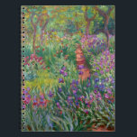 Iris Garden at at Giverny av Claude Monet Anteckningsbok<br><div class="desc">Iris Garden vid Giverny målad av Claude Monet. Circa 1900. Den här bilden är offentlig.</div>