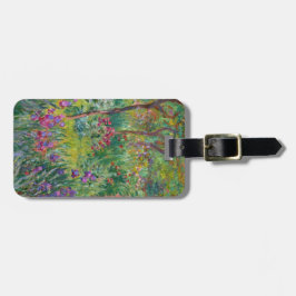 Iris Garden at at Giverny av Claude Monet Bagagebricka