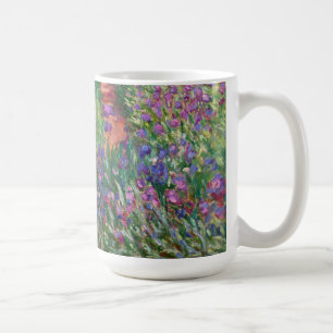 Iris Garden at at Giverny av Claude Monet Kaffemugg