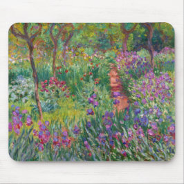 Iris Garden at at Giverny av Claude Monet Musmatta