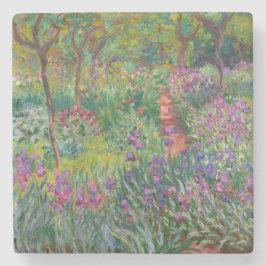 Iris Garden at at Giverny av Claude Monet Stenunderlägg