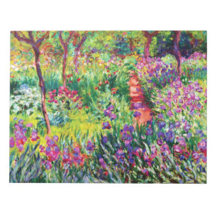 Iris Garden at Giverny av Claude Monet Anteckningsblock