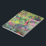 Iris Garden at Giverny av Claude Monet Anteckningsblock<br><div class="desc">Besök min affär om du vill ha mer intressant design och fler valmöjligheter i färg. => zazzle.com/iwheels*</div>