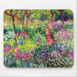 Iris Garden at Giverny av Claude Monet Musmatta<br><div class="desc">Iris Garden at Giverny av Claude Monet. 
Besök min butik om du vill ha mer intressant design och fler valmöjligheter för färg => zazzle.com/iwheels*</div>