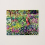 Iris Garden at Giverny av Claude Monet Pussel<br><div class="desc">Besök min butik om du vill ha mer intressant design och fler valmöjligheter för färg => zazzle.com/iwheels*</div>