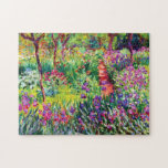 Iris Garden at Giverny av Claude Monet Pussel<br><div class="desc">Besök min butik om du vill ha mer intressant design och fler valmöjligheter för färg => zazzle.com/iwheels*</div>