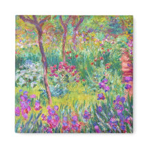 Iris Garden at Giverny Claude Monet-coolan, gammal