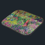 Iris Garden av Claude Monet Bilmatta<br><div class="desc">Iris Garden av Claude Monet. Besök min butik om du vill ha mer intressant design och fler valmöjligheter för färg => zazzle.com/colorfulworld*</div>