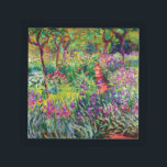 Iris Garden av Claude Monet Bricka<br><div class="desc">Iris Garden av Claude Monet.Besök min butik om du vill ha mer intressant design och mer färg alternativ => zazzle.com/colorfulworld*</div>