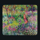 Iris Garden av Claude Monet Cining Board<br><div class="desc">Iris Garden av Claude Monet.
Besök min butik om du vill ha mer intressant design och fler valmöjligheter för färg => zazzle.com/colorfulworld*</div>