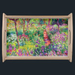 Iris Garden av Claude Monet Frukostbricka<br><div class="desc">Iris Garden av Claude Monet.
Besök min butik om du vill ha mer intressant design och fler valmöjligheter för färg => zazzle.com/colorfulworld*</div>